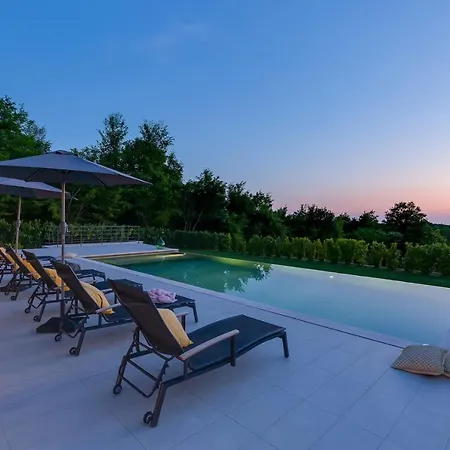 Modern Damian With Jacuzzi Near Porec Villa *