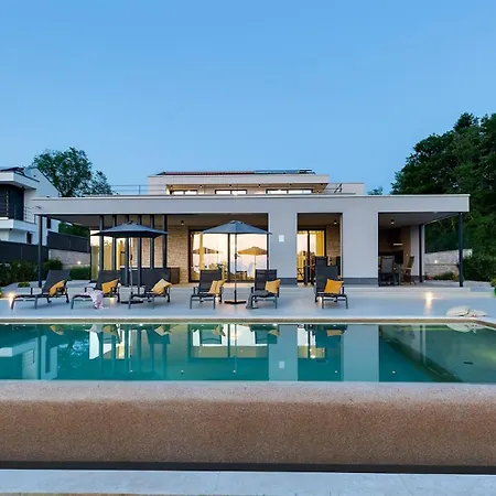 Villa Modern Damian With Jacuzzi Near Porec *