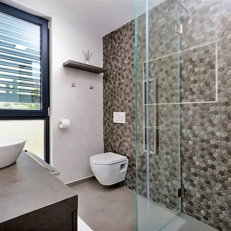 Modern Damian With Jacuzzi Near Porec Rajki